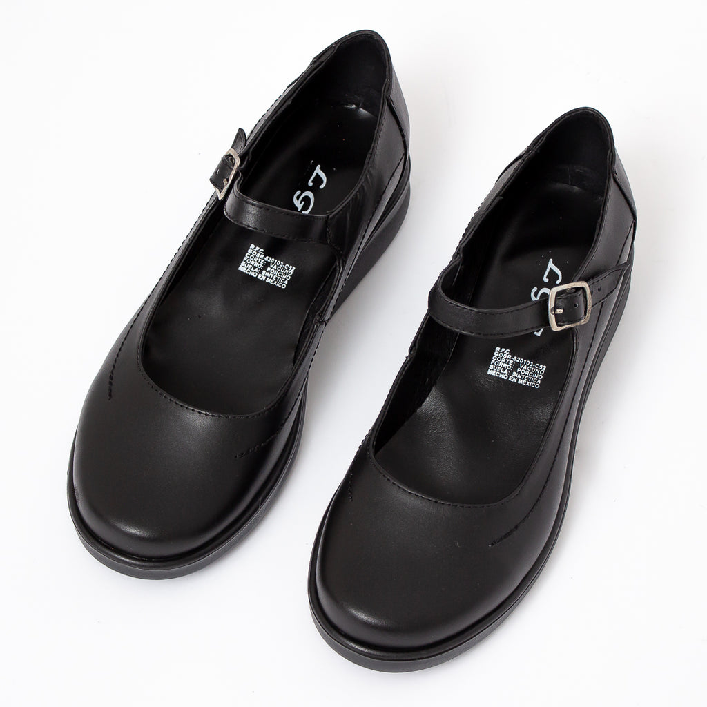 Zapato Escolar de Piel - Niña - Modelo 262