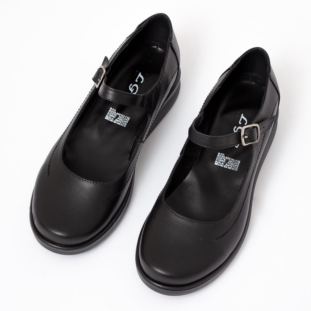 Zapato Escolar de Piel - Niña - Modelo 262