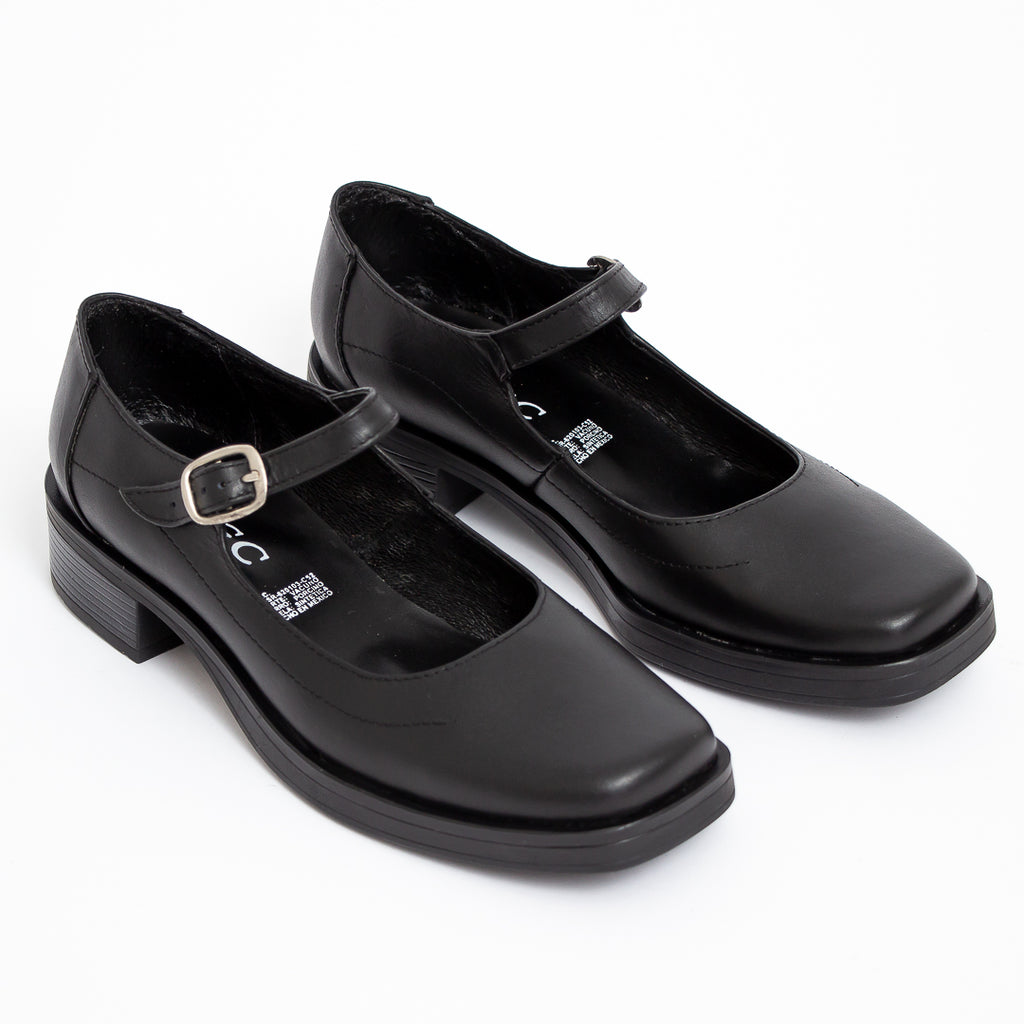 Zapato Escolar de Piel - Niña - Modelo 261